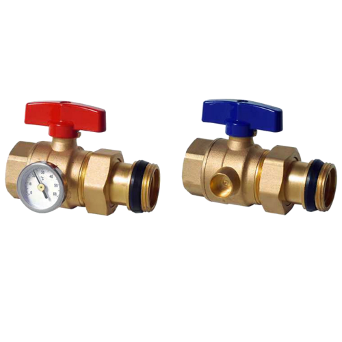 Danfoss 088U0586 Комплект шаровых кранов латунь FHF-BV