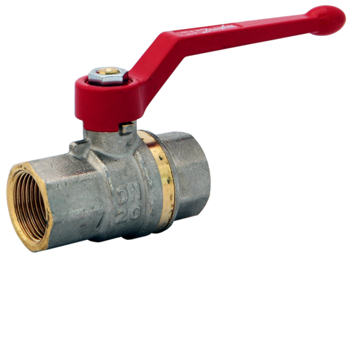 Danfoss 065B8208 Кран шаровой латунь никелирован BVR Ду 20 Rp3/4