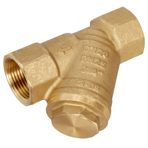 Danfoss 065B8236 Фильтр сетчатый Y-образный латунь Ду 20 G3/4"