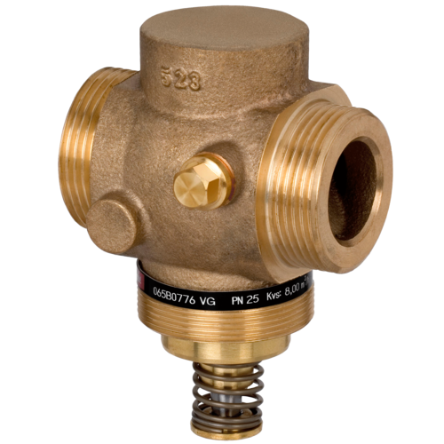 Danfoss 065B0776 Регулятор температуры латунь VG Ду 25 G1 1/4"