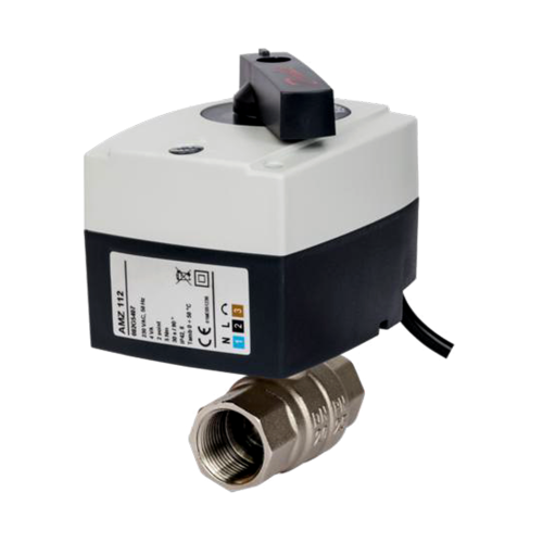 Danfoss 082G5406 Кран шаровой латунь никелирован AMZ 112 Ду 15 Rp1/2