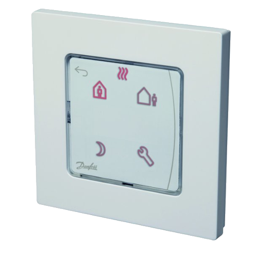 Danfoss 088U1025 Термостат комнатный программируемый Icon накладной