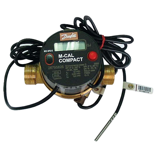 Danfoss 087G5395P Теплосчетчик M-Cal Compact 447 механический обратка Ду 15