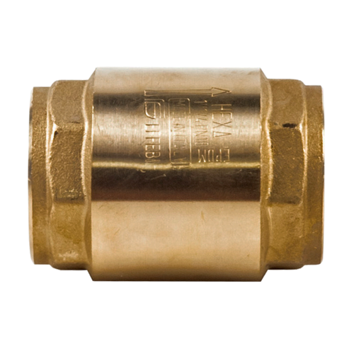 Danfoss 065B8227 Клапан обратный осевой латунь NRV EF Ду 32 ВР G1 1/4