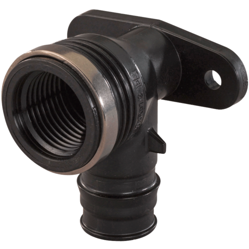 Водорозетка для PE-X PPSU Smart Aqua Q&E Дн 20х1/2" ВР с фланцем l=43мм Uponor 1042343