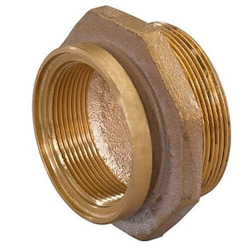 Переход латунь Ду 32х25 (1 1/4"х1") для PE-X ВР/НР Wipex Uponor 1018368