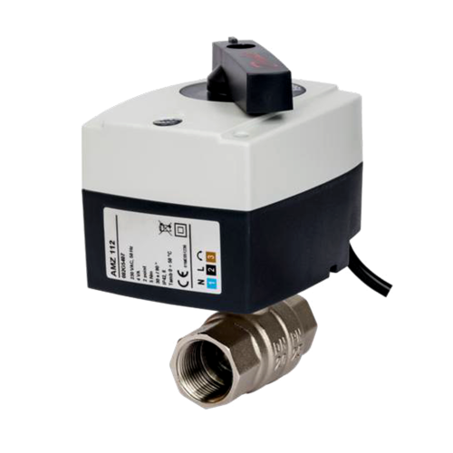 Danfoss 082G5402 Кран шаровой латунь никелирован AMZ 112 Ду 25 Rp1
