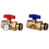 Danfoss 088U0586 Комплект шаровых кранов латунь FHF-BV