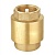 Tecofi CA1103-0040 Клапан обратный осевой латунь CA1103 Ду 40 ВР G1 1/2