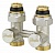 Danfoss 003L0220 Узел нижнего подключения RLV-KS для двухтр никель 1/2"x3/4"