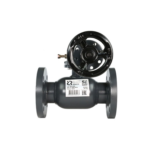 Ридан RJIP Premium 065N0256GR — Кран шаровой FF DN200 PN16 WG (фланцевый, с редуктором, стандартный проход)