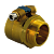 Муфта зажимная для PE-X латунь Wipex Дн 32х2,9х1" НР Ру6 Uponor 1018329