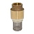 Tecofi CC1142-0020 Клапан обратный осевой латунь CC1142 Ду 20 ВР G3/4 с приемной сеткой