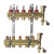 088U0724 Группа коллекторная Danfoss латунь FHF-F set 1" ВР 4 вых 3/4" НР Ру6 с расходомерами 088U0724 Группа коллекторная Danfoss латунь FHF-F set 1" ВР 4 вых 3/4" НР Ру6 с расходомерами