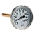 Термометр биметаллический осевой Дк80 L=100мм G1/2" 160C А5001 Wika 3905900 (36523026)
