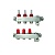 Группа коллекторная нерж SSM 1" ВР 3 вых 3/4"ЕК НР Ру6 Danfoss 088U0753
