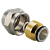 Евроконус МП латунь MLC Дн 16х3/4" Ру10 ВР Uponor 1058090