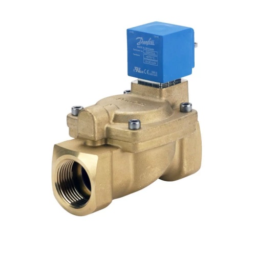 Danfoss 042U475032 — Клапан электромагнитный EV220W, присоединение внутренняя резьба G 2", материал уплотнения EPDM, нормально закрытый