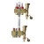 088U0724 Группа коллекторная Danfoss латунь FHF-F set 1" ВР 4 вых 3/4" НР Ру6 с расходомерами 088U0724 Группа коллекторная Danfoss латунь FHF-F set 1" ВР 4 вых 3/4" НР Ру6 с расходомерами