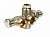 Danfoss 013G3369 Узел нижнего подключения RA-KW для двухтр никель 1/2"x3/4"