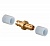 Муфта для PE-X латунь Minitec Дн 9,9 в/к кольцо Uponor 1005264