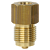 Переходник латунь для манометра Rp1/4"хG1/2" ВР/НР Wika 8600420