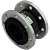 Компенсатор резиновый EPDM DI7240 Ду 200 Ру16 бар фл Tecofi DI724016-0200