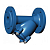 Фильтр сетчатый Y-образный чугун Ду 400 Ру16 фл F3240 со сливным краном Tecofi F3240N-0400